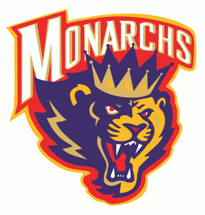 Carolina Monarchs 1995 96-1996 97 Primary Logo iron on transfers for T-shirts